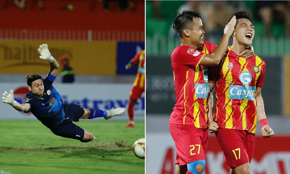 Kết quả V-League Bình Định vs Thanh Hóa: Văn Lâm mắc lỗi, đội bóng xứ Thanh chiếm ngôi nhì BXH