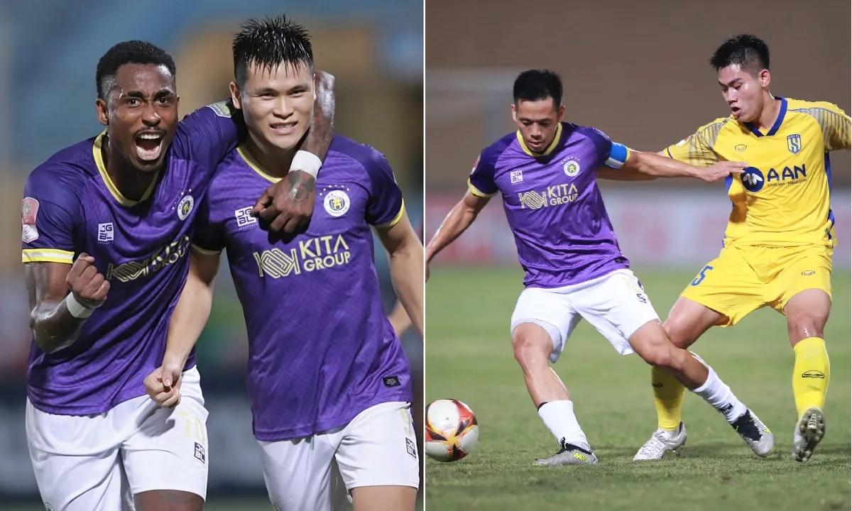 Kết quả V-League Hà Nội vs SLNA: Tuấn Hải tiếp tục tỏa sáng, đội bóng Thủ đô tìm lại niềm vui