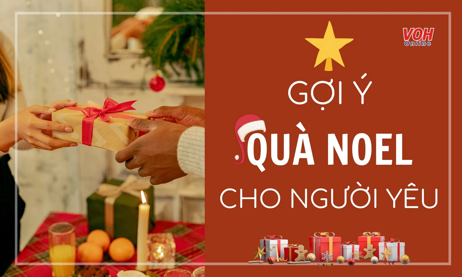 Gợi ý quà Noel cho người yêu ý nghĩa, tinh tế nhất