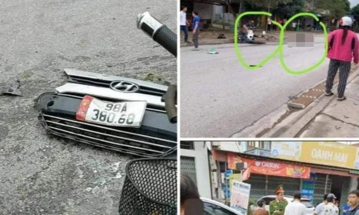 Truy tìm tài xế ô tô bỏ trốn sau khi tông 3 người nguy kịch