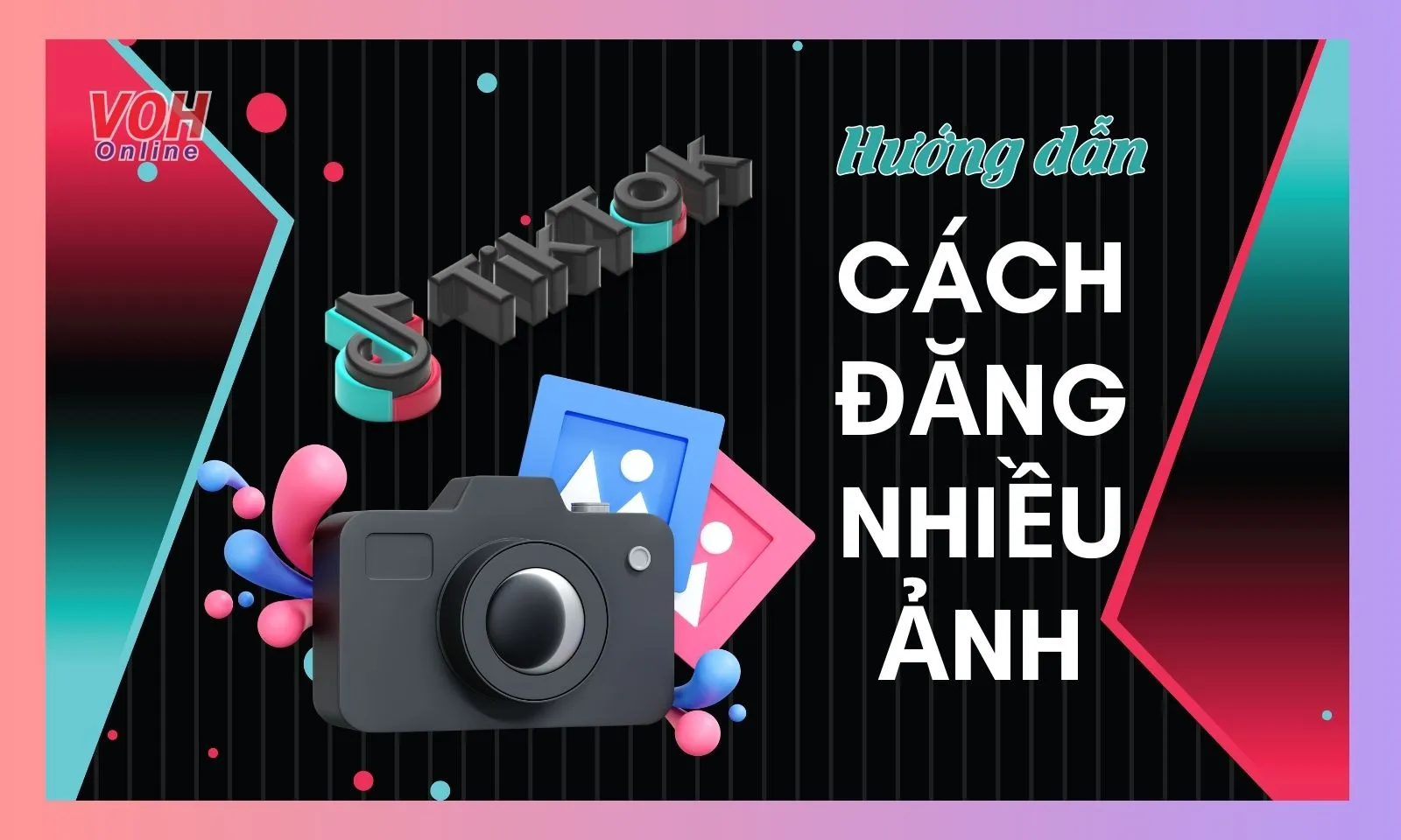 Cách đăng nhiều ảnh lên TikTok trên 1 phút, có nhạc đơn giản