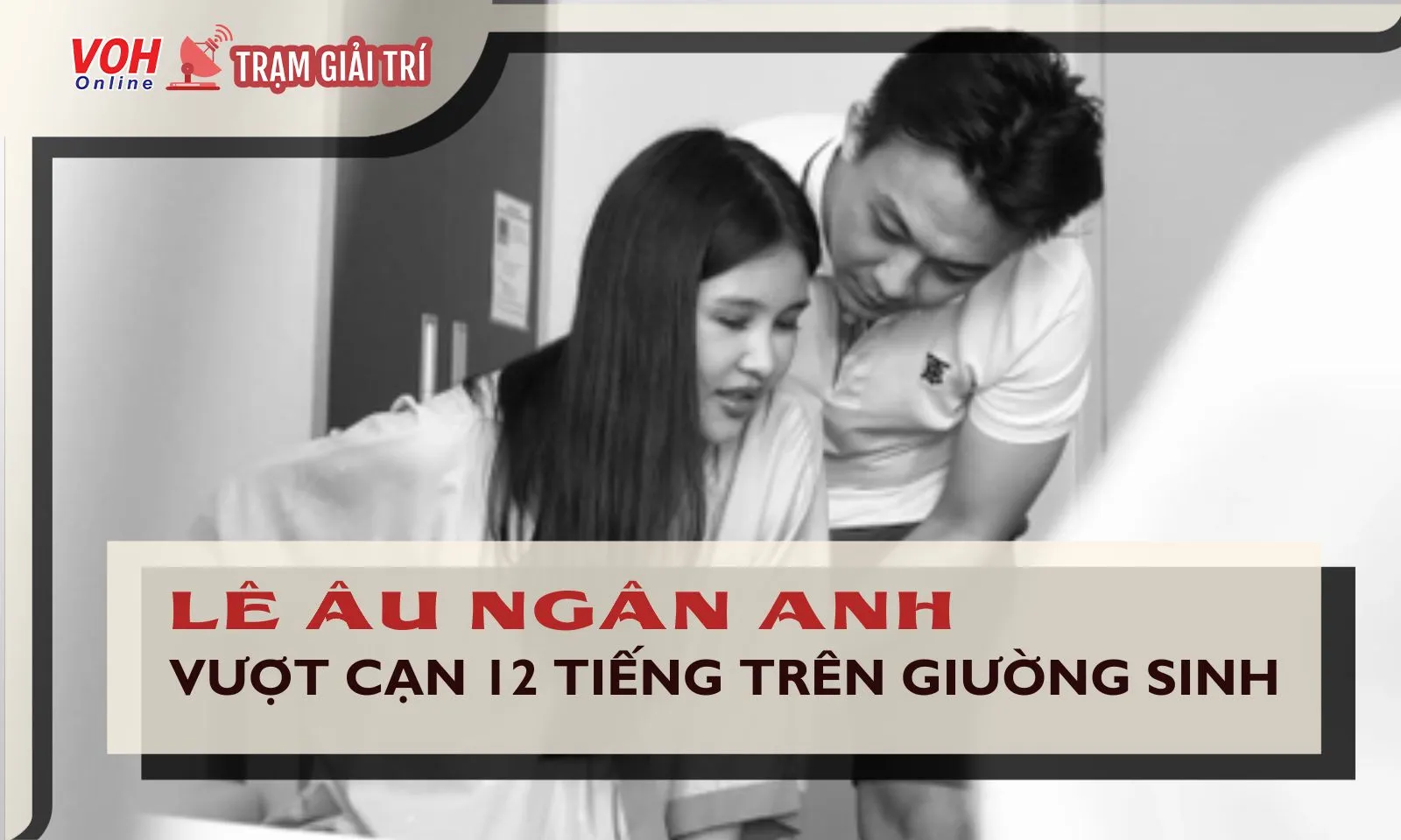 Hoa hậu Lê Âu Ngân Anh chia sẻ hành trình vượt cạn đầy khó khăn