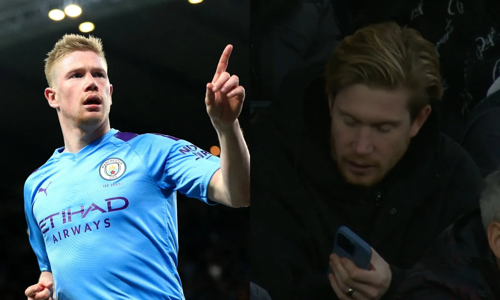 Diện mạo khác lạ của De Bruyne sau 4 tháng nghỉ thi đấu