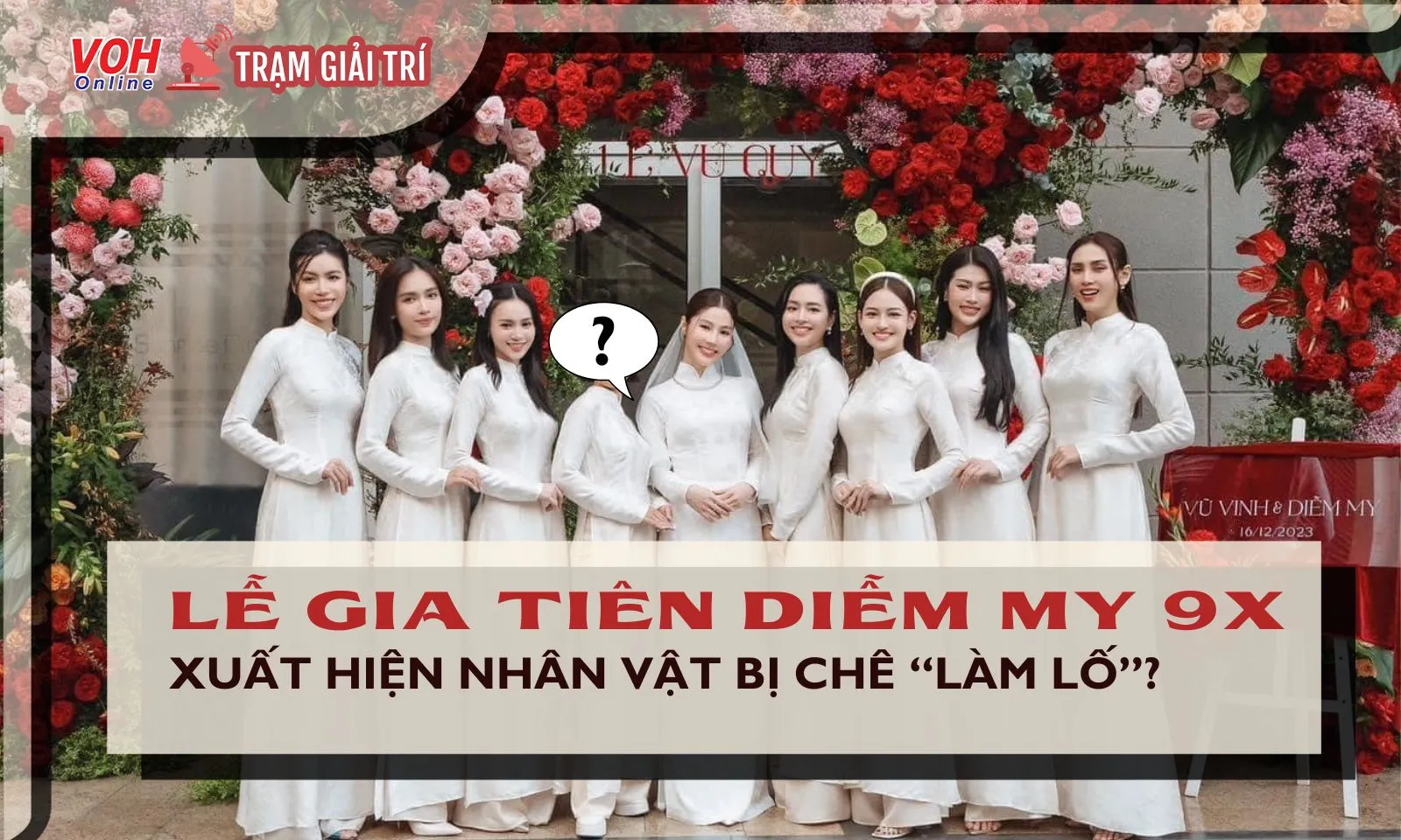 Lễ gia tiên Diễm My 9x, một nhân vật bị cho là làm lố