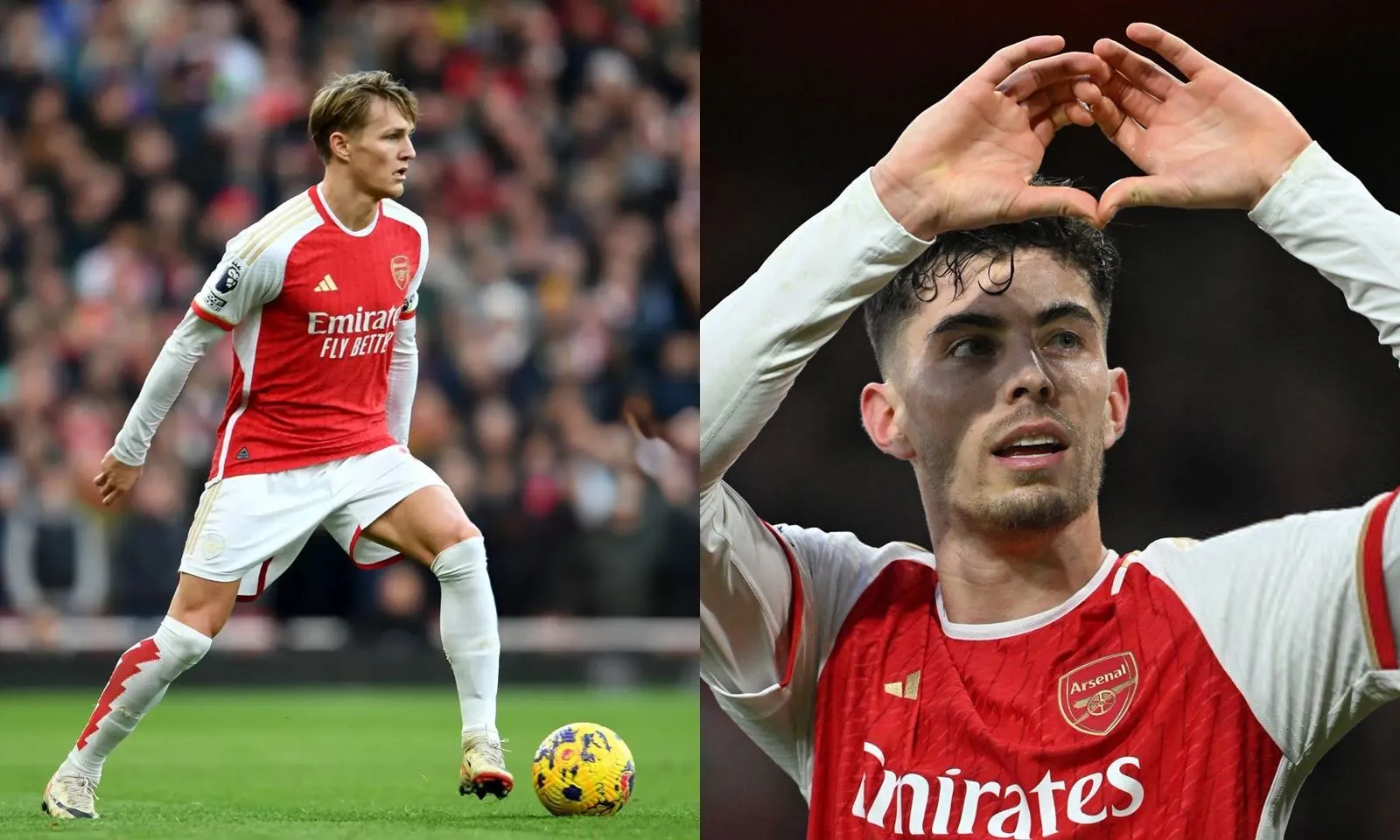 Chấm điểm Arsenal 2-0 Brighton: Odegaard hóa “Messi” tại Emirates | Havertz ghi dấu ấn rõ nét