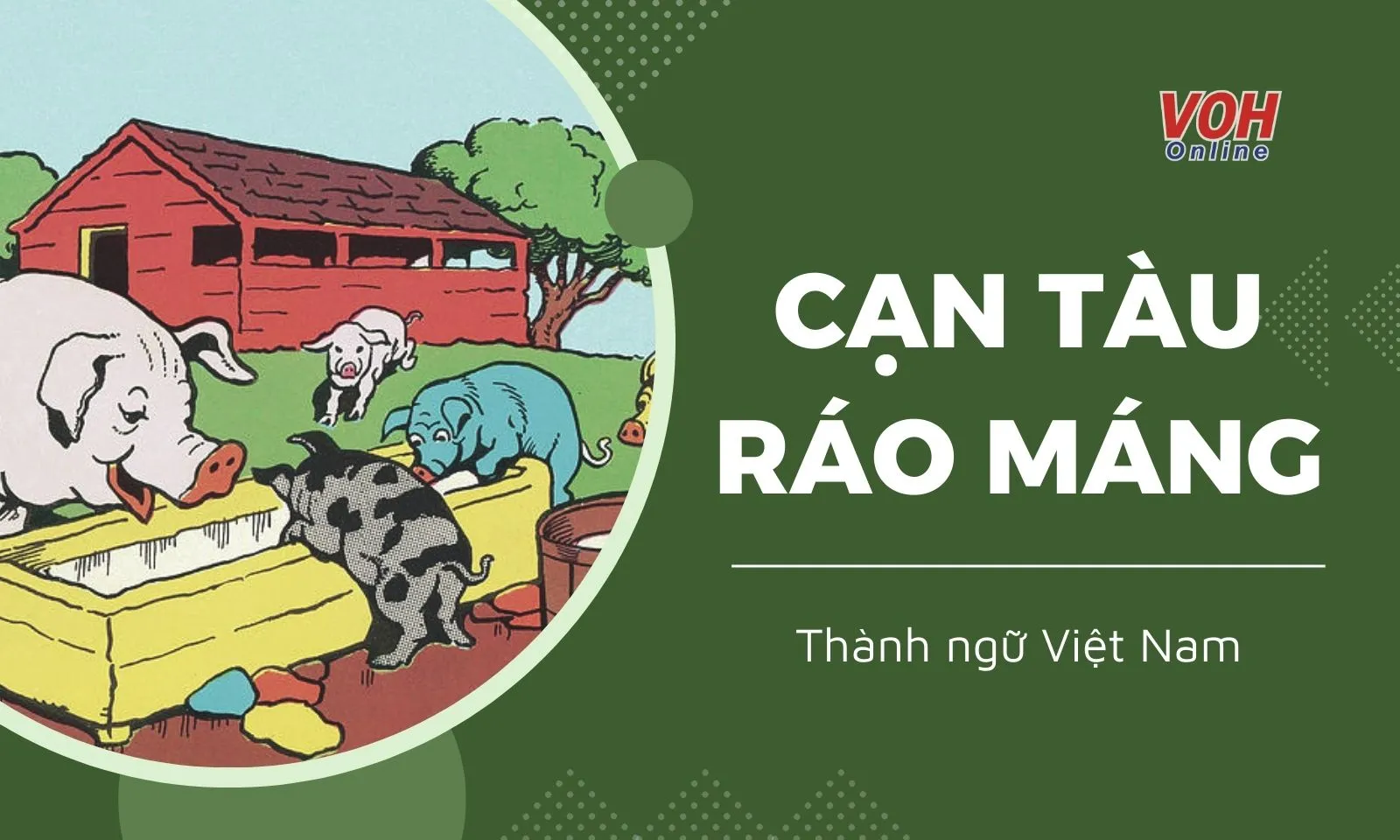 Nguồn gốc, ý nghĩa thành ngữ “Cạn tàu ráo máng” là gì?