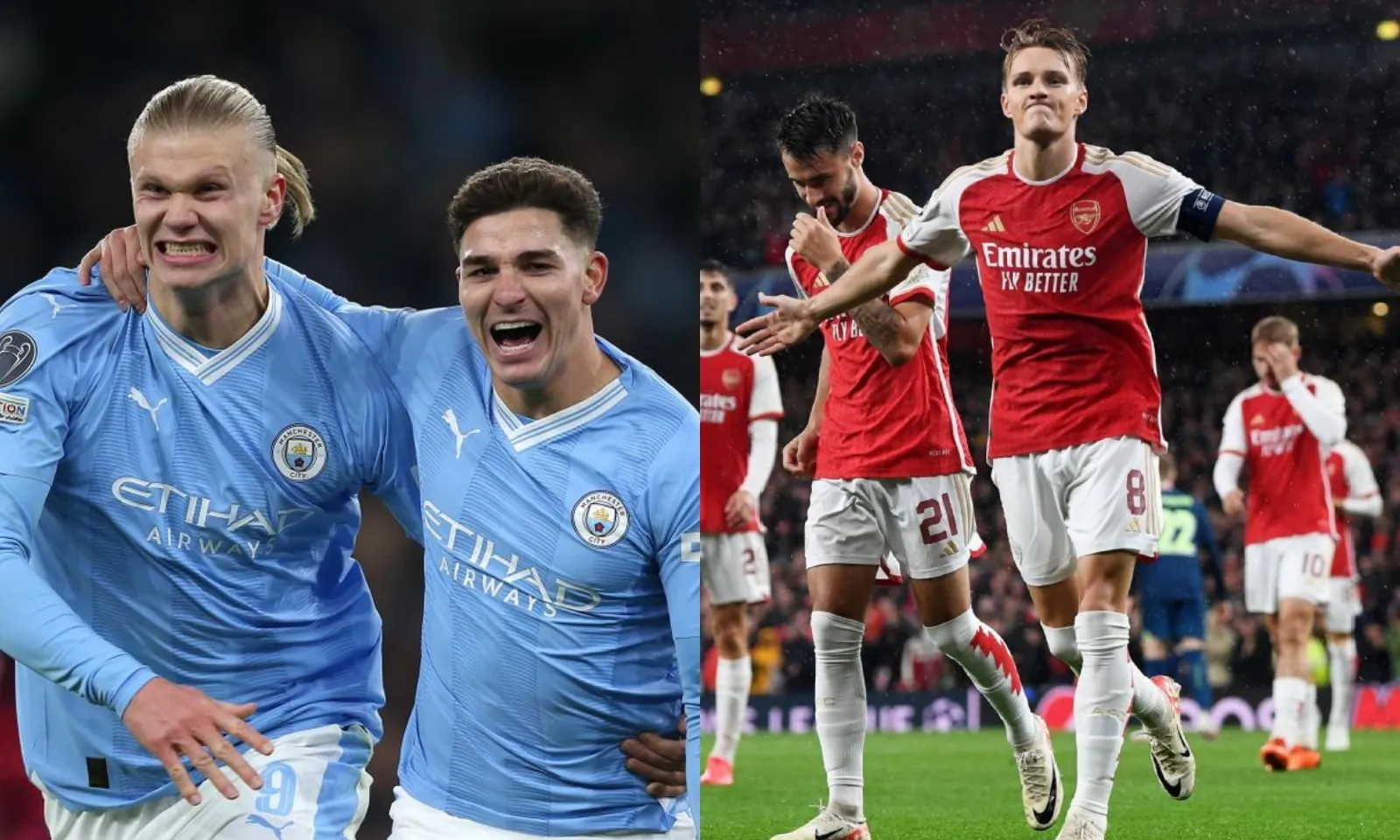 Kết quả bốc thăm vòng 1/8 Cúp C1: Man City chiến kẻ kết liễu MU | Arsenal đụng độ vua kiến tạo