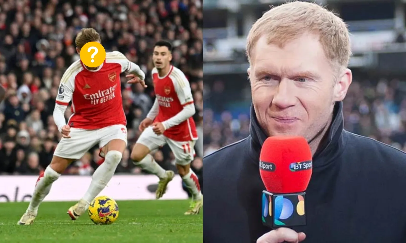 Paul Scholes choáng ngợp vì sao Arsenal: Đó là kiểu tài năng mà cậu bé ấy sở hữu