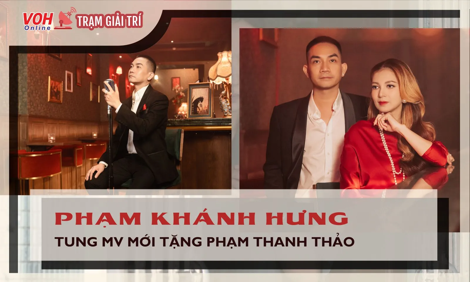 Phạm Khánh Hưng phát hành MV, nhân dịp sinh nhật của Phạm Thanh Thảo