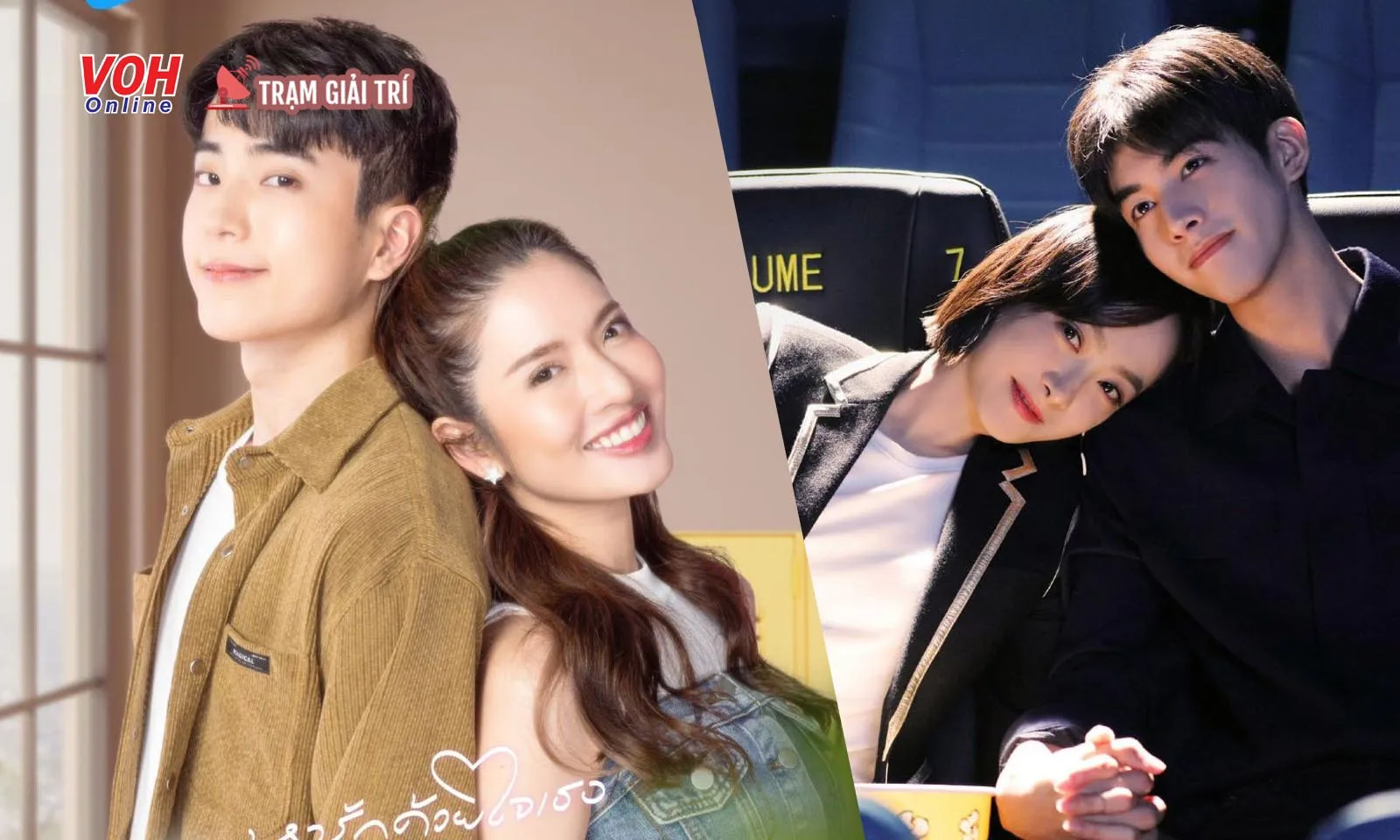Aff Taksaorn và Nonkul Chanon nên duyên trong phim mới được remake từ Trạm Kế Tiếp Của Hạnh Phúc