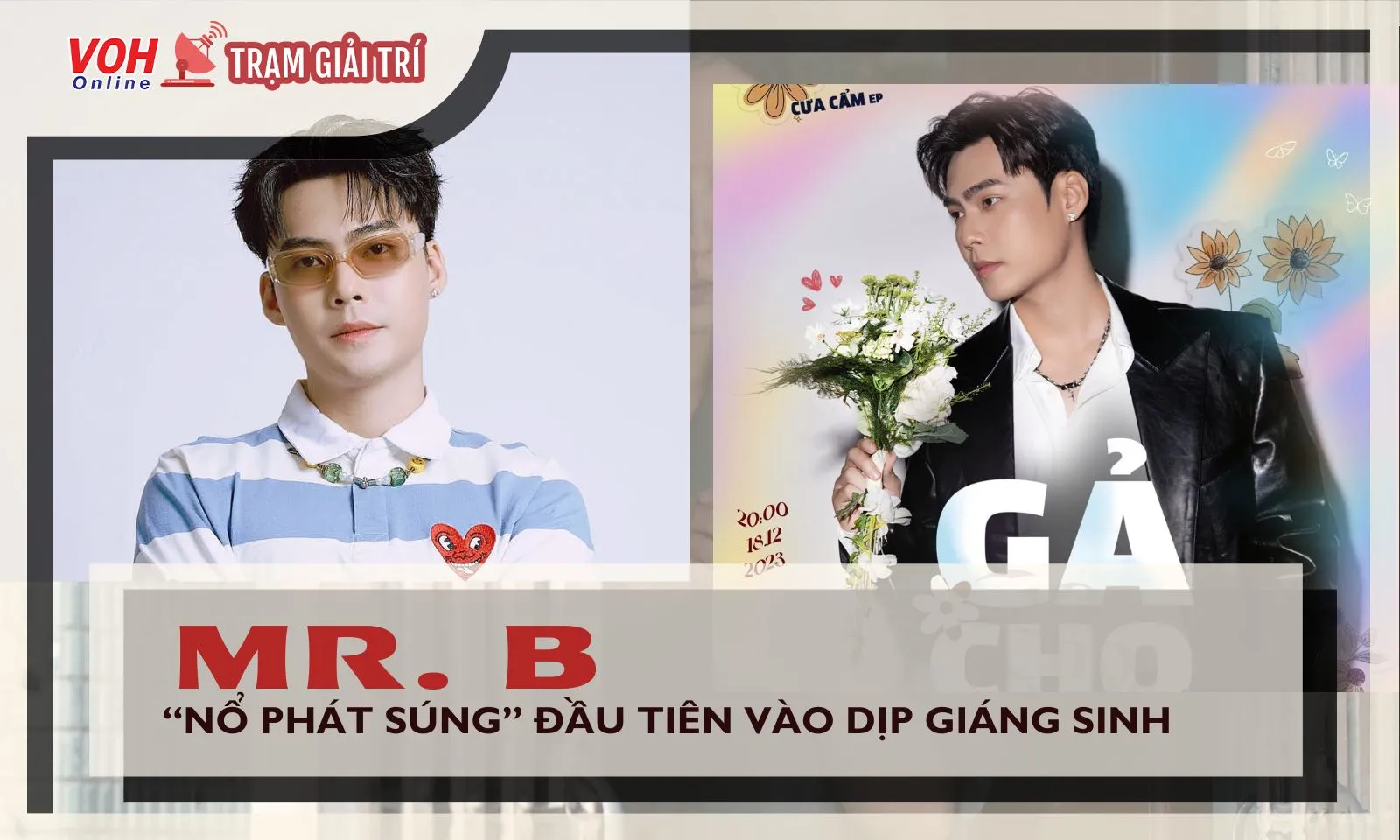 Mr. B phát hành MV Gả Cho Anh tặng fan hâm mộ nhân dịp Giáng sinh