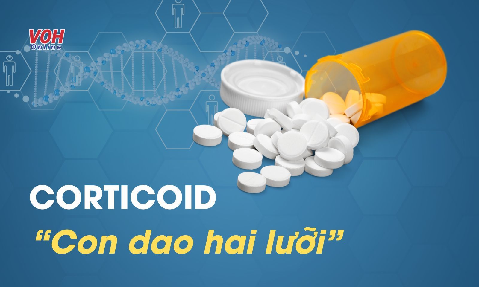 Corticoid - “Con dao hai lưỡi” với bệnh phổi trắng