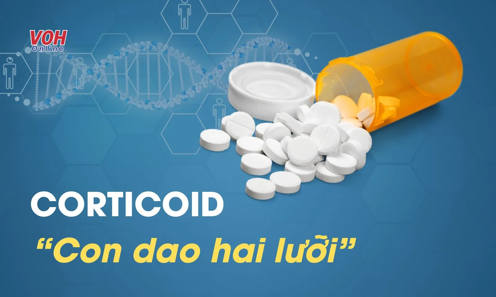 Corticoid - “Con dao hai lưỡi” với bệnh phổi trắng