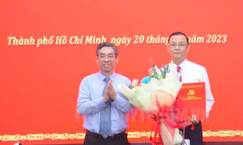 Ông Cao Sơn Yên làm Phó bí thư thường trực Quận ủy quận 5