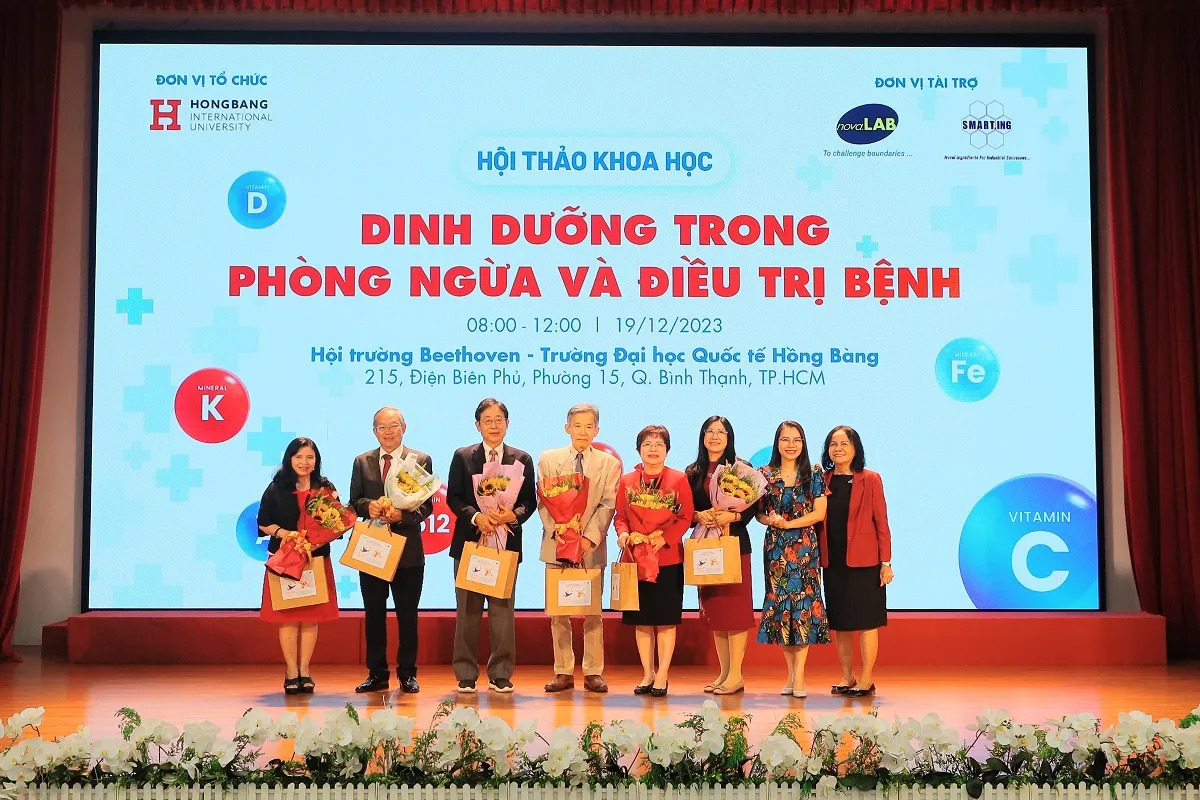 Giáo sư hàng đầu về dinh dưỡng từ Nhật Bản chủ tọa Hội thảo quốc tế tại Đại học quốc tế Hồng Bàng