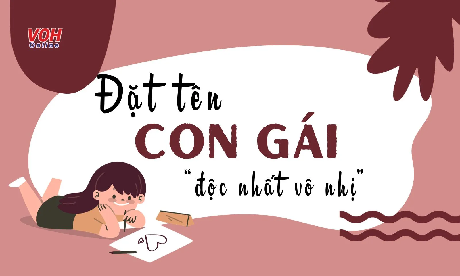 320 cách đặt tên con gái hay và ấn tượng nhất