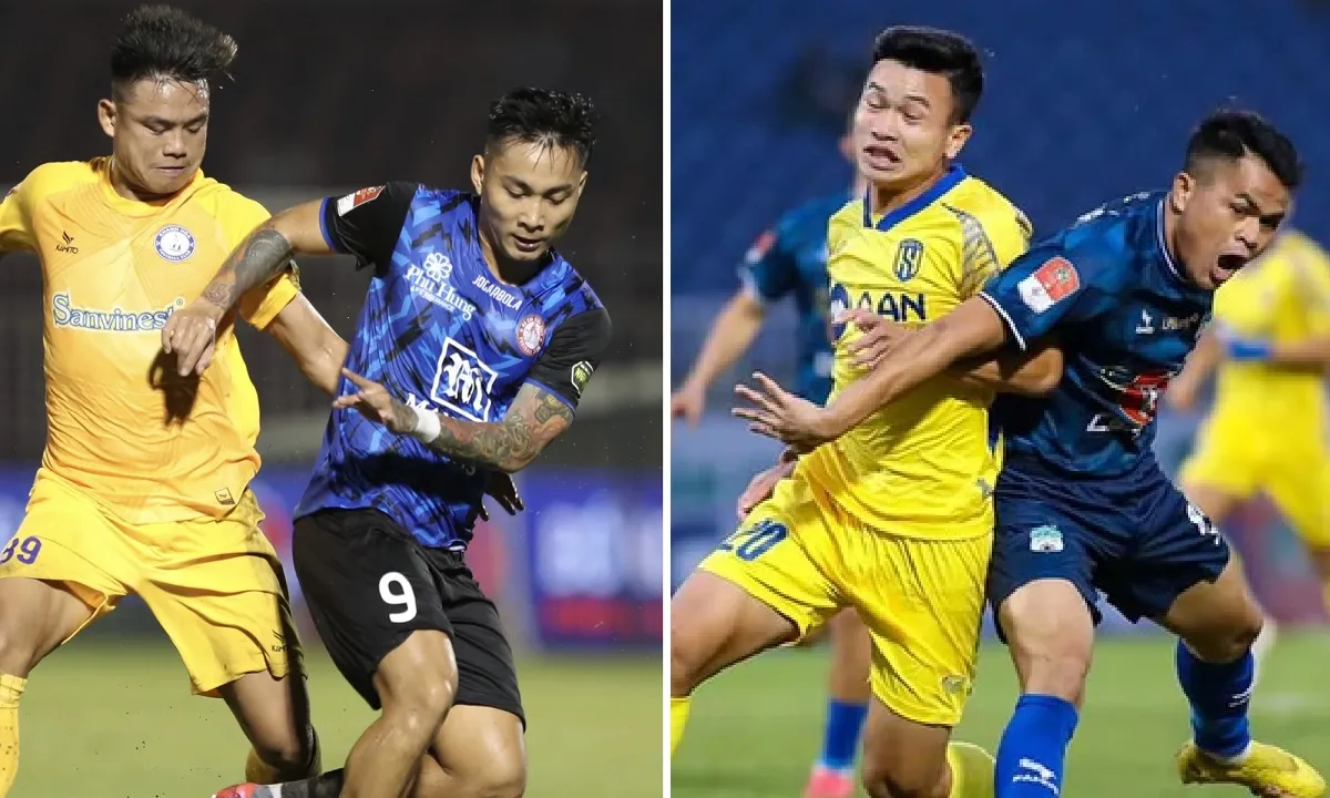 Lịch thi đấu V-League hôm nay: TPHCM vs SLNA (19h15 ngày 22/12)