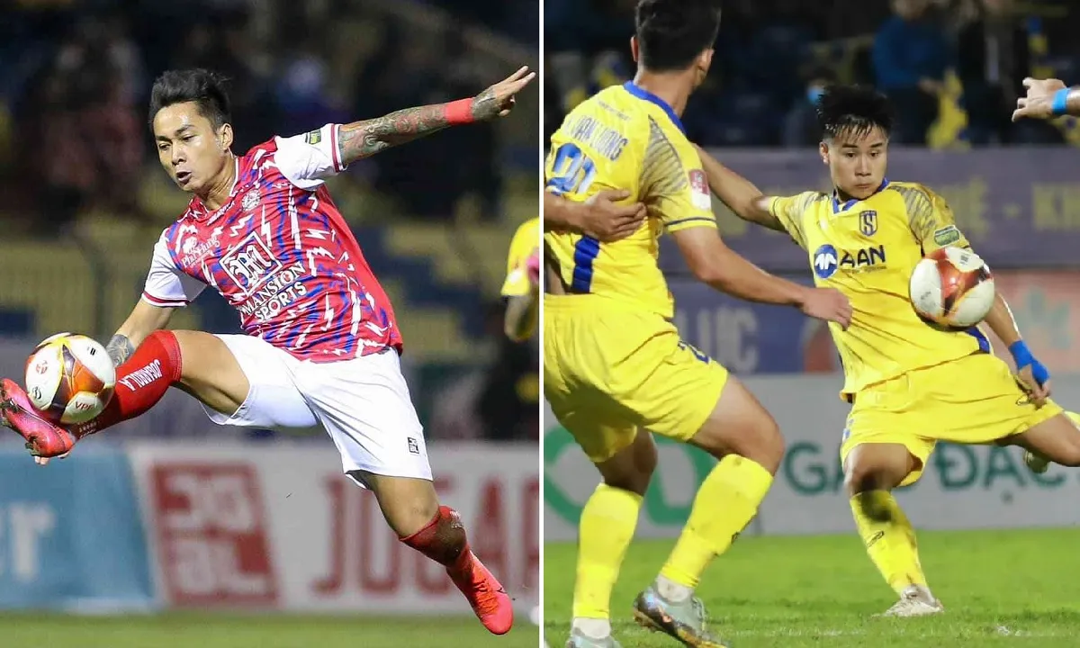Link xem trực tiếp TPHCM vs SLNA (V-League 2023 vòng 7, 19h15 ngày 22/12)