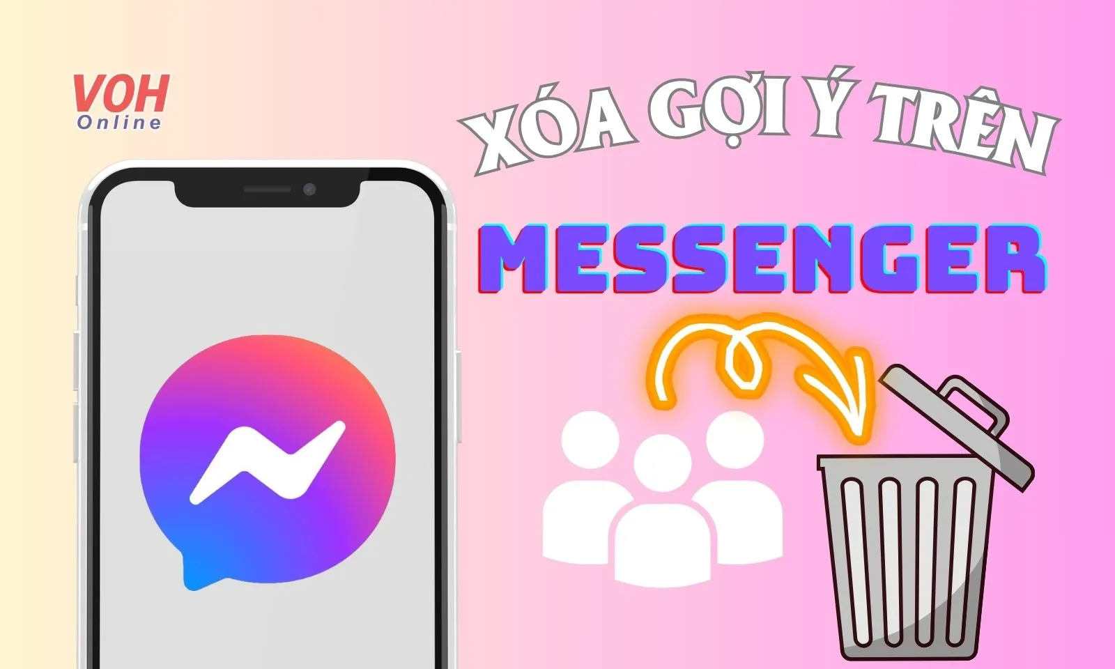 Cách xóa gợi ý trên Messenger phiên bản mới cực đơn giản