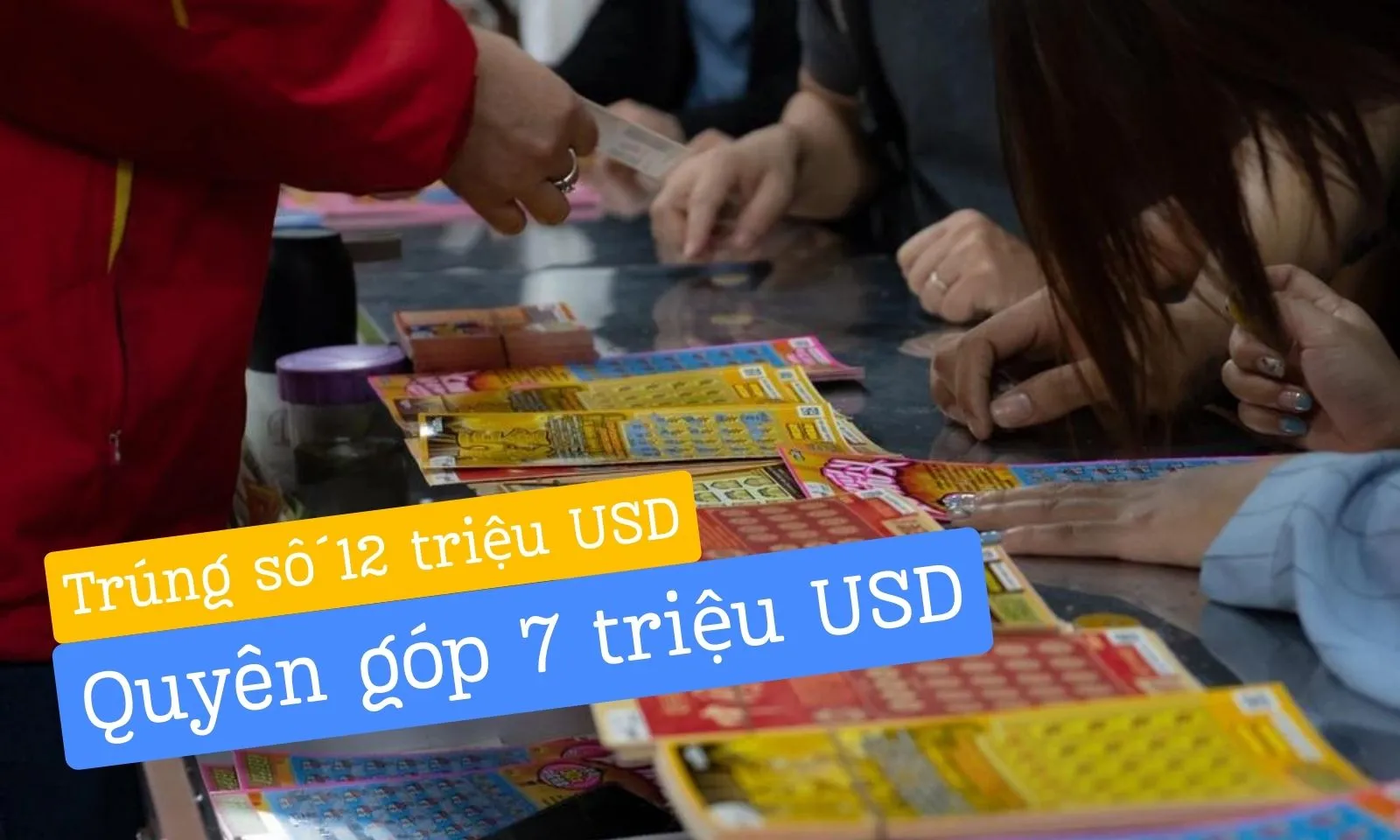 Trúng số 12 triệu USD, quyên 7 triệu USD làm từ thiện