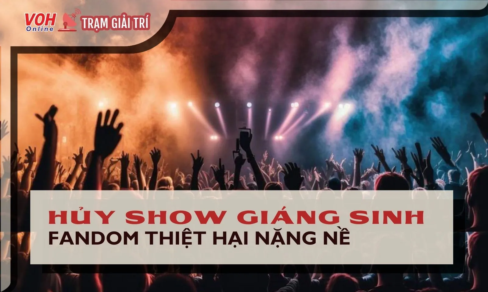 Nhóm bị ảnh hưởng nặng nề nhất hậu lùm xùm hủy show Giáng sinh tại Mỹ Đình