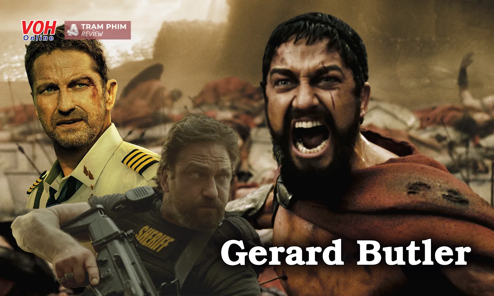 Top phim của ông chú bất ổn nhất màn ảnh Gerard Butler