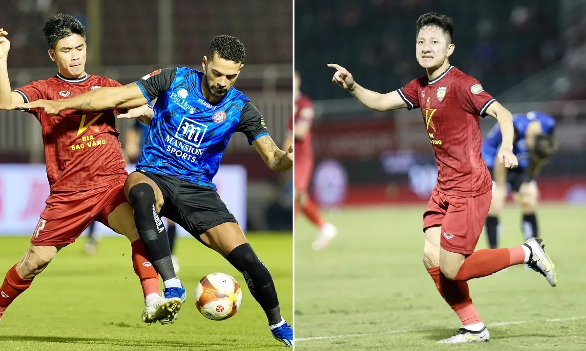 Kết quả V-League TPHCM vs Hà Tĩnh: Các vị khách có thắng lợi quan trọng