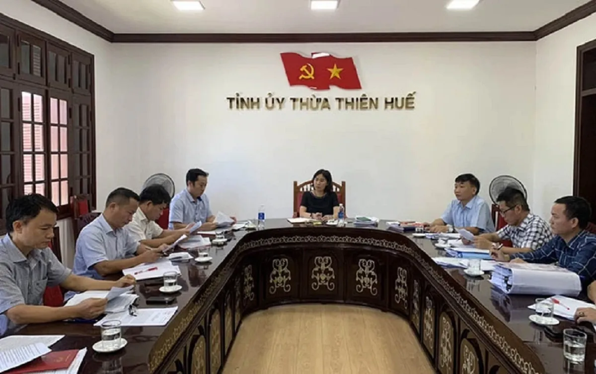 Kỷ luật Đảng ủy Sở Y tế tỉnh Thừa Thiên-Huế nhiệm kỳ 2015-2020