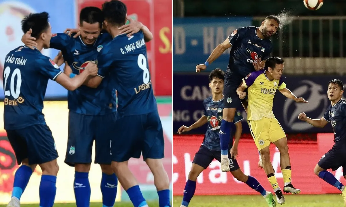 Kết quả V-League HAGL vs Hà Nội: Thầy trò HLV Kiatisuk có chiến thắng đầu tiên