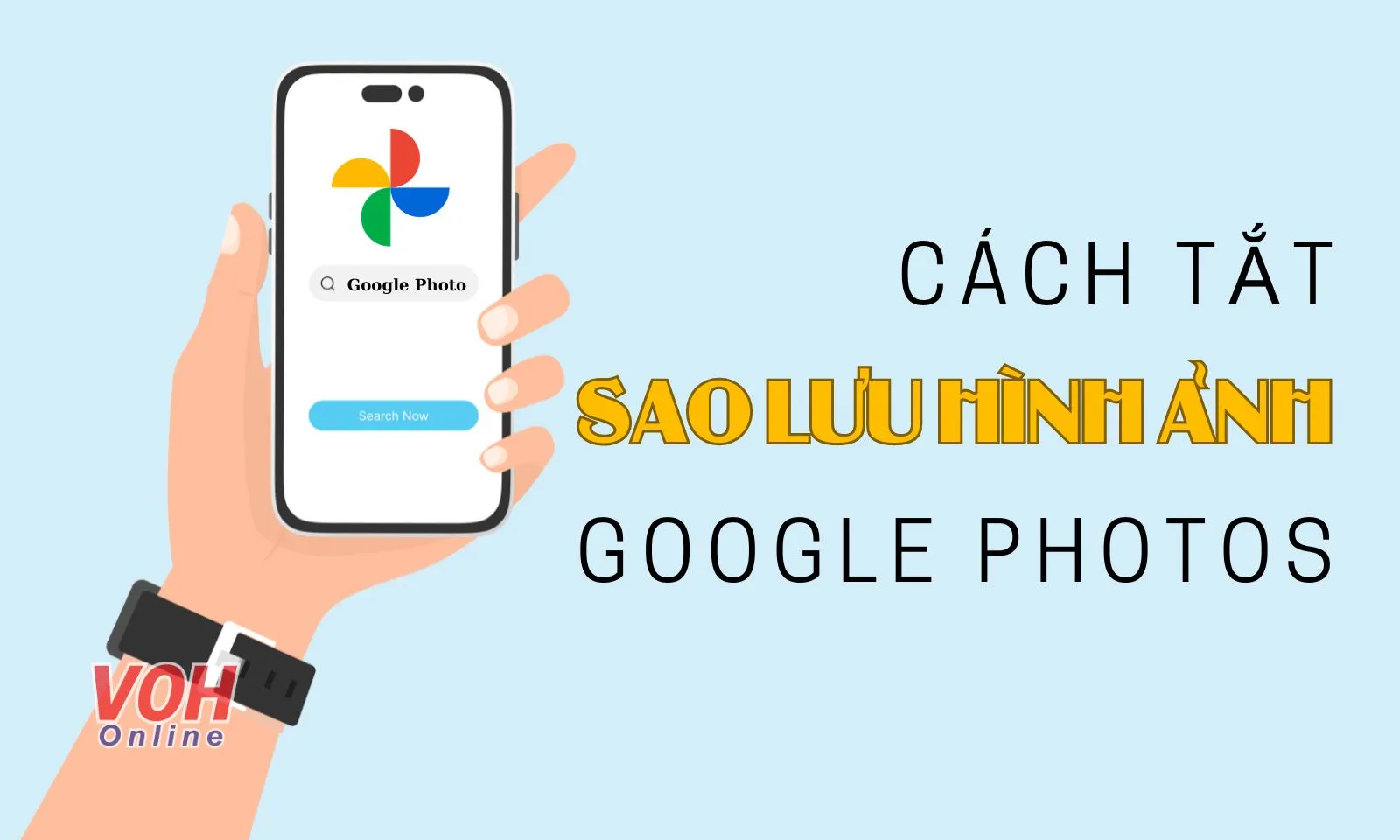Cách tắt sao lưu ảnh trên Google Photos cực đơn giản