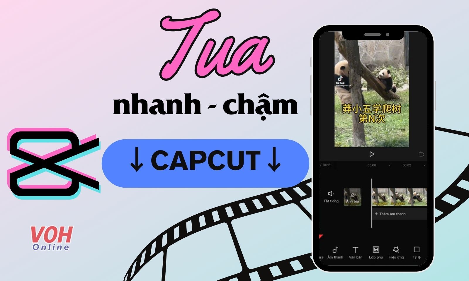 Cách tua nhanh video trên CapCut đơn giản cho người mới