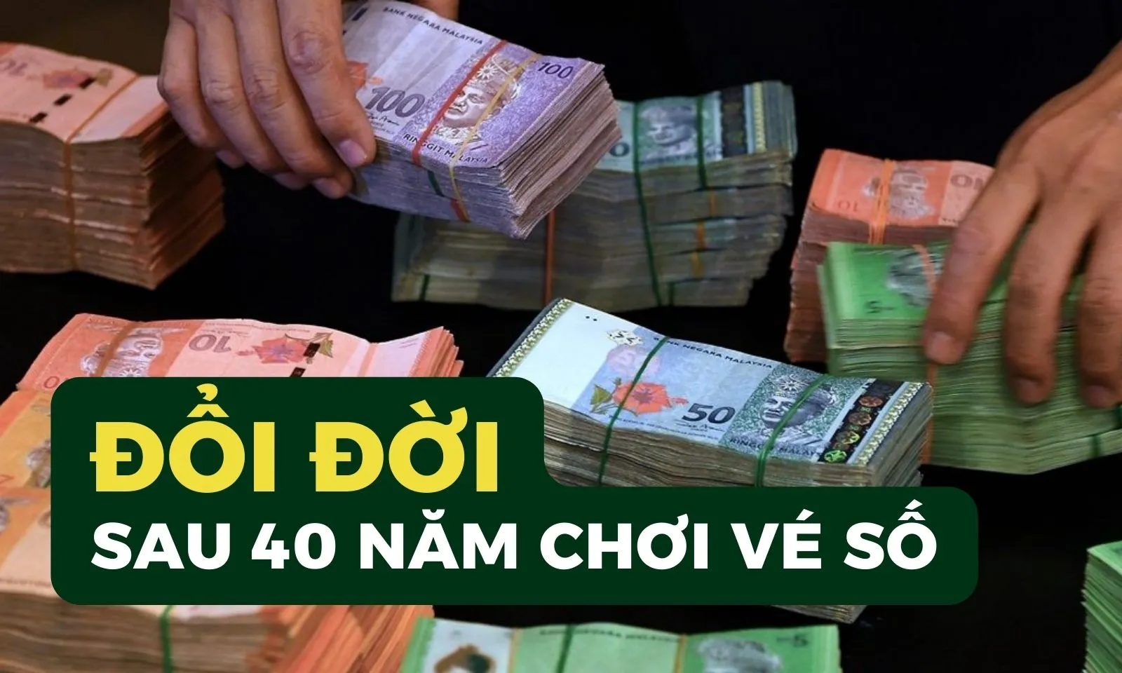 “Trúng đậm” sau 40 năm chơi vé số