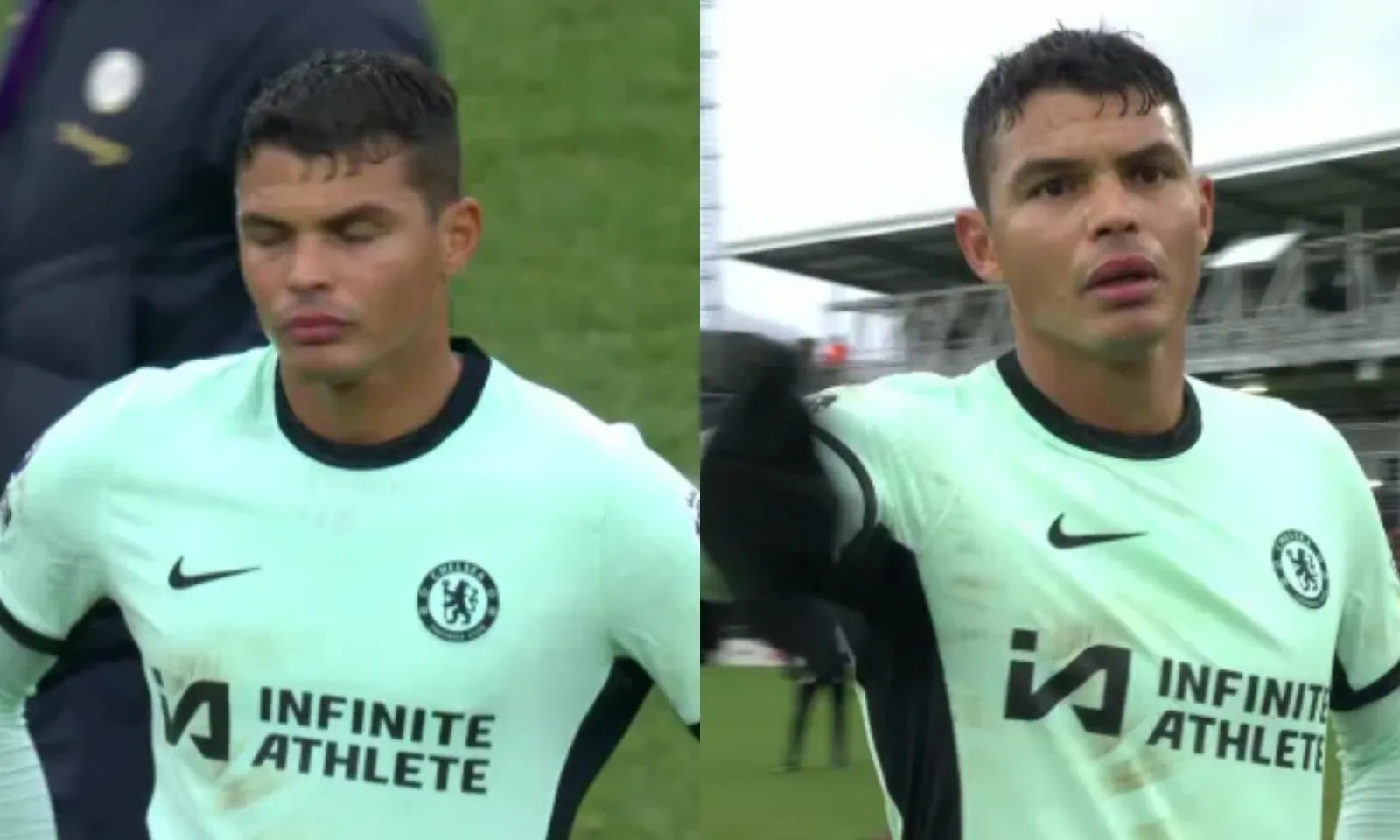 Thiago Silva tức tối gạt phăng máy quay, phàn nàn 2 đồng đội Chelsea