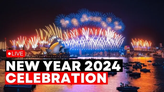 Mãn nhãn màn pháo hoa mừng năm mới 2024 ở Sydney, Australia