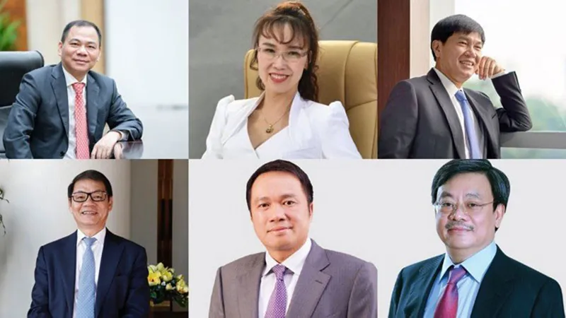 Cuối năm, Forbes công bố Việt Nam có 6 tỷ phú USD