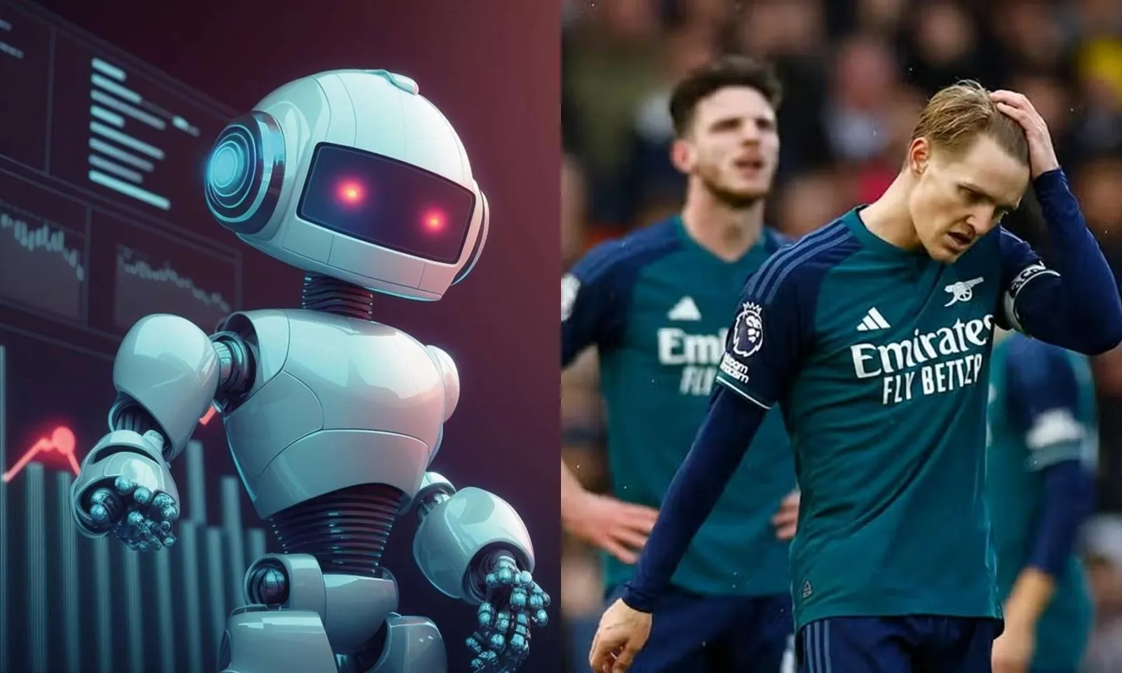 Siêu máy tính bi quan về khả năng vô địch Ngoại hạng Anh của Arsenal