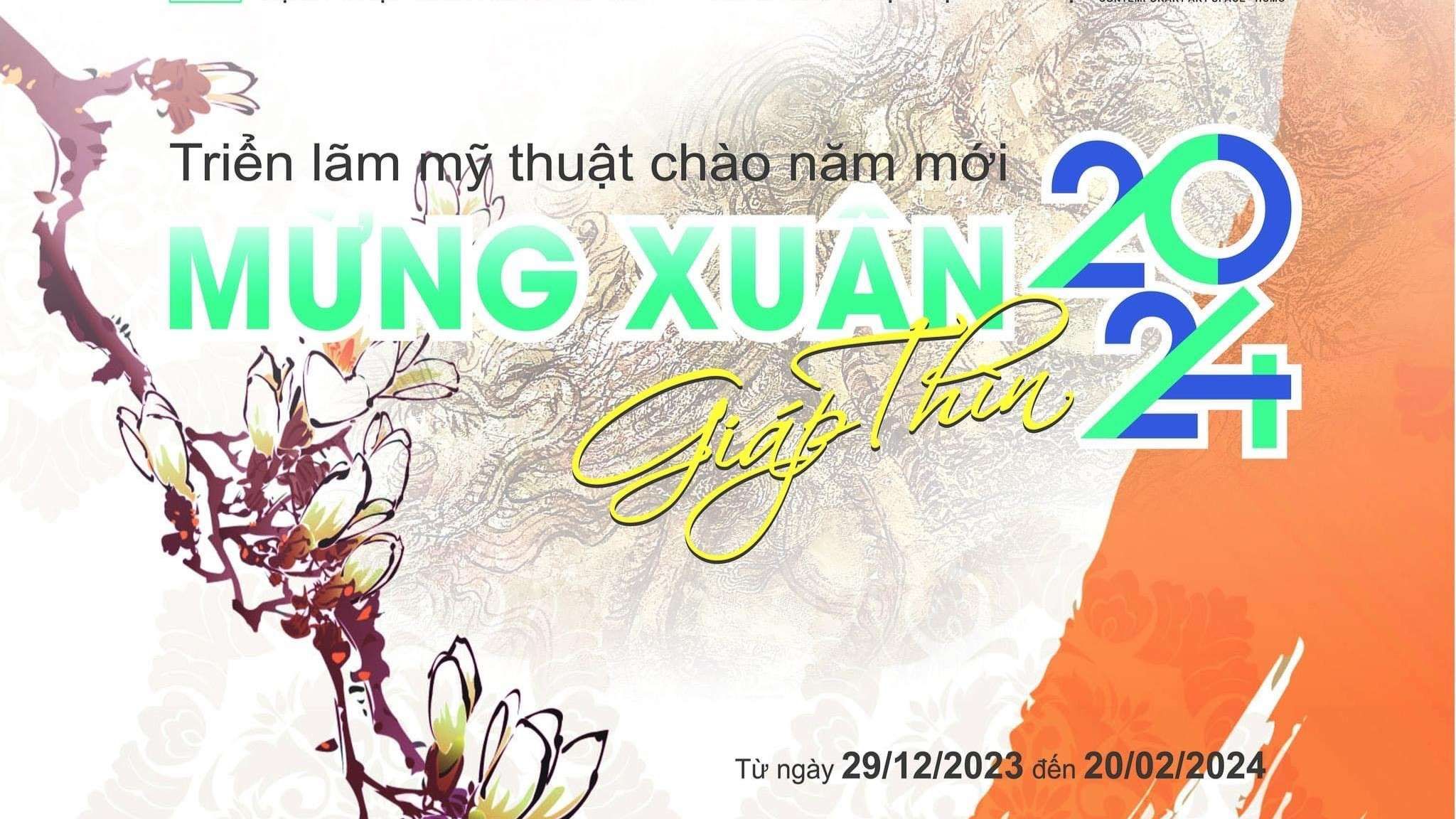 Họa sĩ TPHCM hân hoan chào Xuân mới