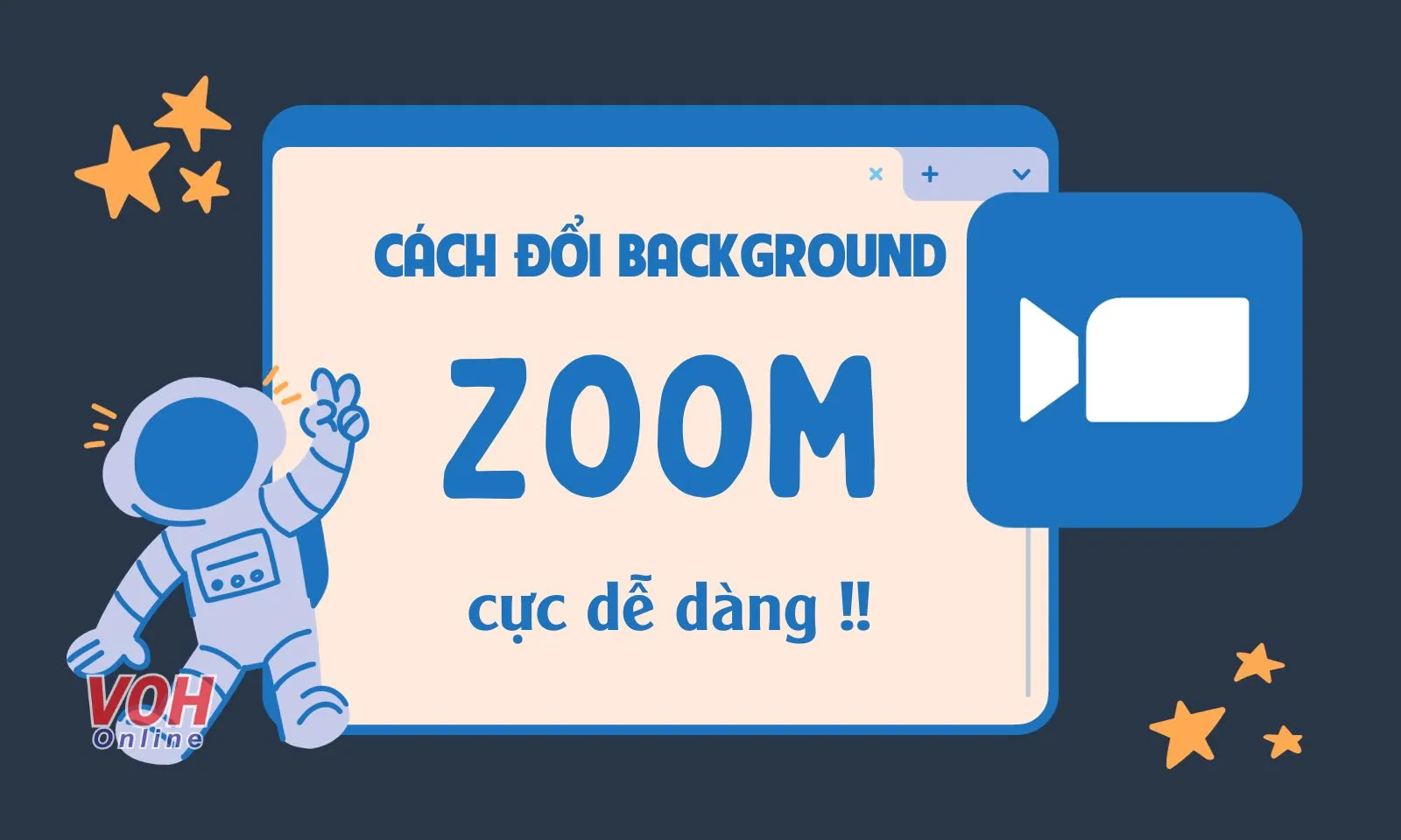 Hướng dẫn cách đổi background trong Zoom đơn giản nhất