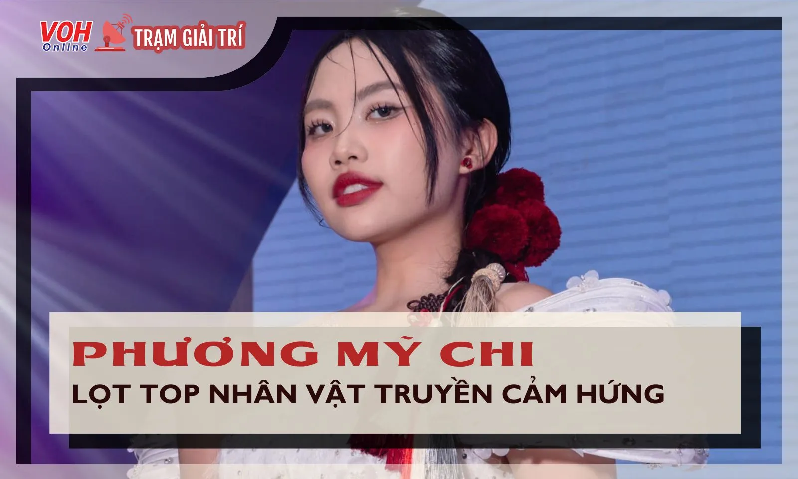 Phương Mỹ Chi được vinh danh nhân vật truyền cảm hứng trong Gương Mặt Việt Nam