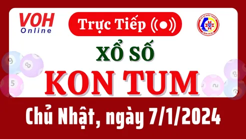 XSKT 7/1 - Kết quả xổ số Kon Tum hôm nay chủ nhật ngày 7/1/2024
