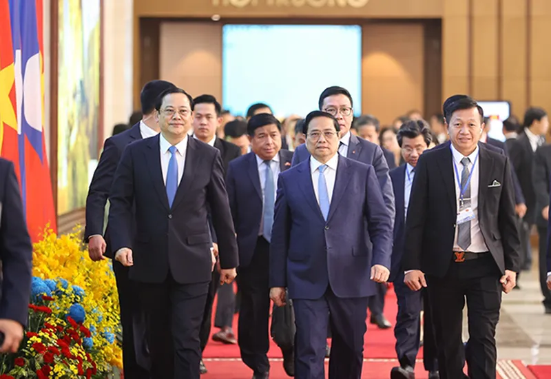 Họp Ủy ban liên Chính phủ về hợp tác song phương Việt Nam - Lào  lần thứ 46