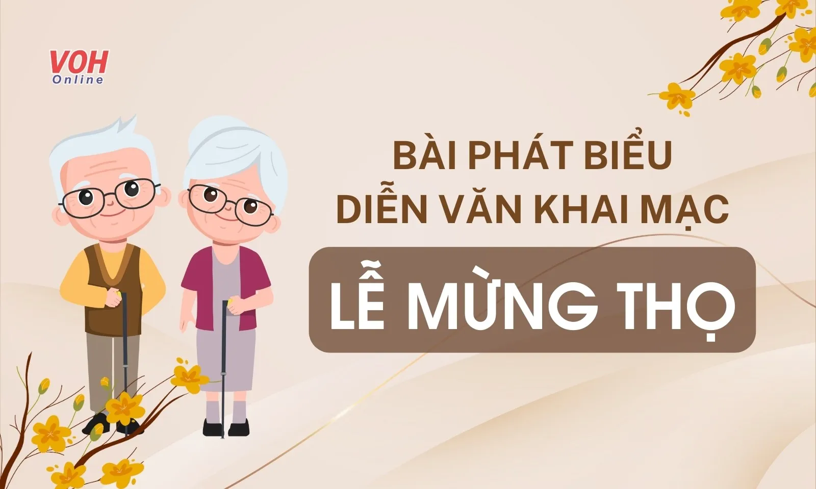 Top bài phát biểu, diễn văn khai mạc lễ mừng thọ người cao tuổi