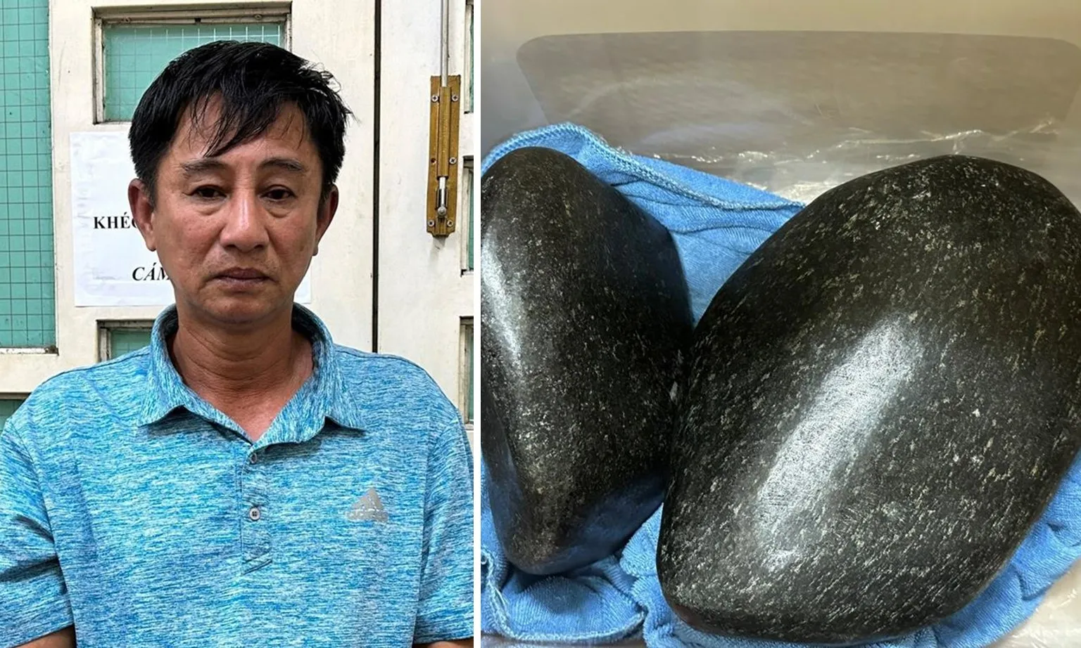 Rao bán loại đá có tính năng hủy diệt kim loại, 5 đối tượng bị bắt
