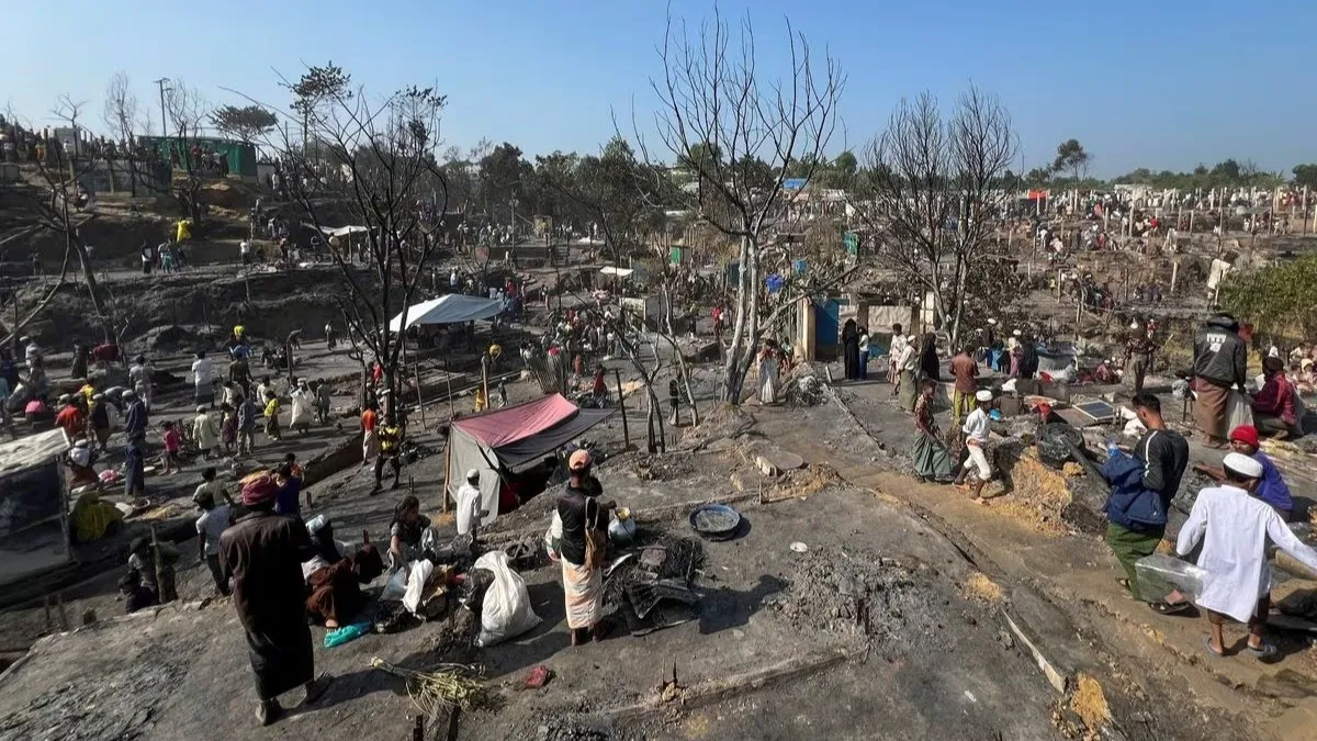 Tin thế giới sáng 8/1: Cháy lớn khu trại tị nạn của người Rohingya ở Bangladesh | Triều Tiên dọa súng đã lên nòng