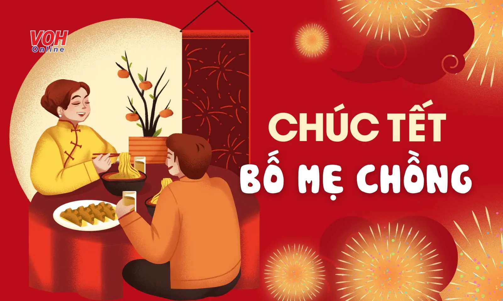 80 lời chúc Tết bố mẹ chồng chân thành và đầy ắp yêu thương