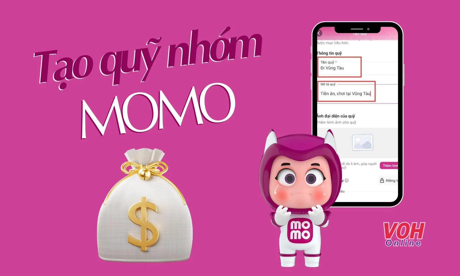 Cách tạo quỹ nhóm trên MoMo nhanh chóng và dễ thực hiện