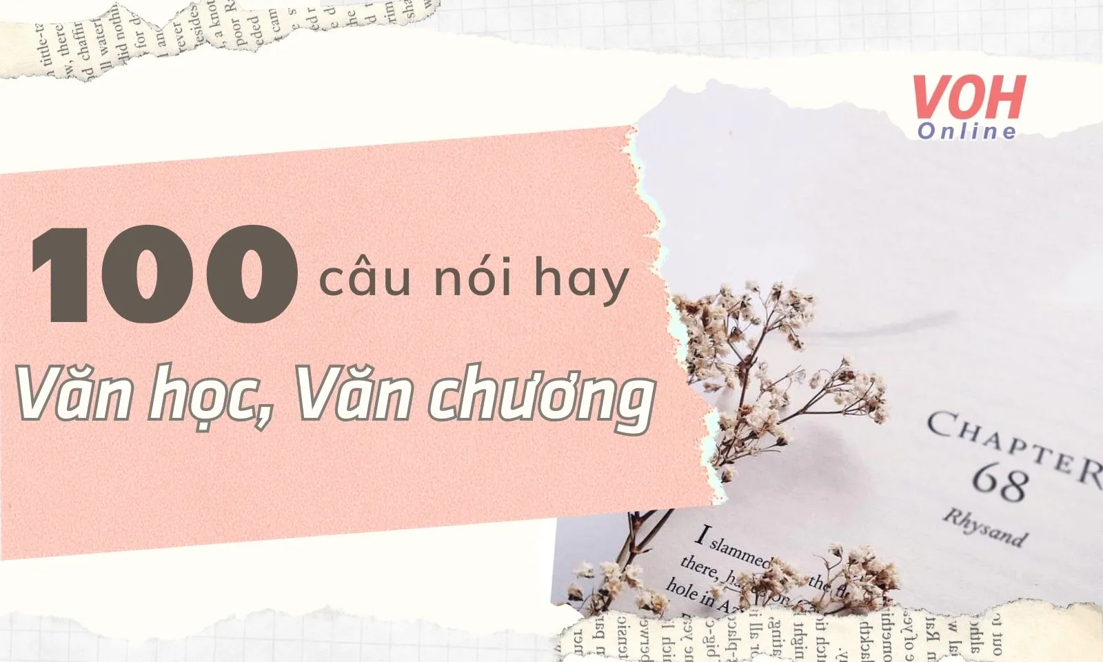 Những câu nói hay về văn học, văn chương đáng suy ngẫm