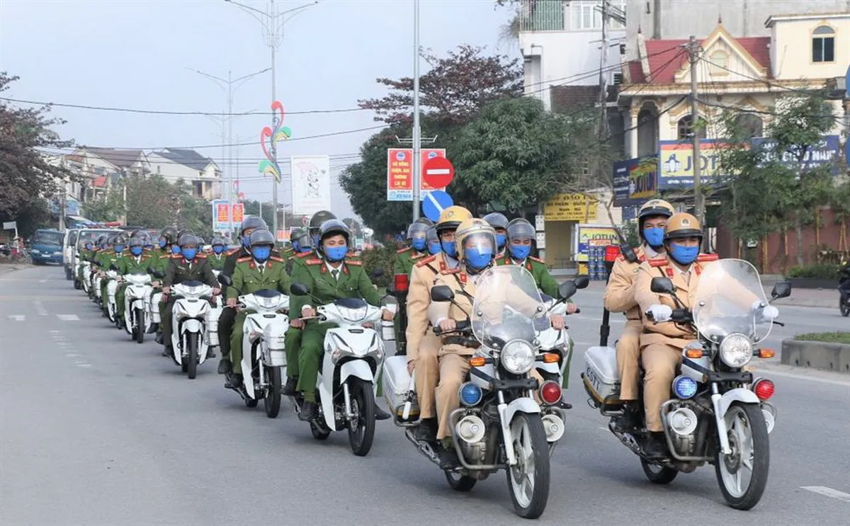 Mở cao điểm bảo đảm an ninh trật tự dịp Tết Giáp Thìn 2024