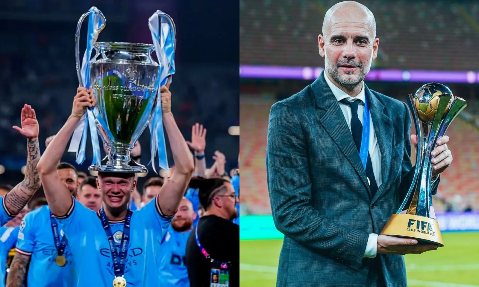 Top 10 khoảnh khắc cảm xúc nhất của Man City trong năm 2023: Cú ăn 5 chói lọi | Đội bóng vĩ đại nhất lịch sử bóng đá Anh