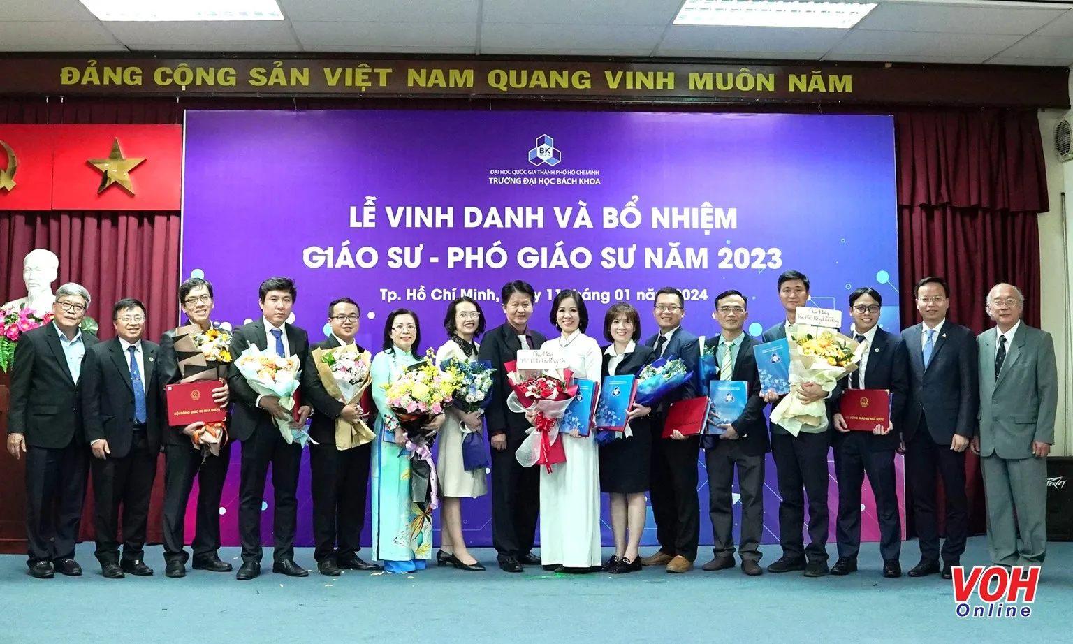 Trường Đại học Bách khoa bổ nhiệm 13 tân Giáo sư, Phó Giáo sư